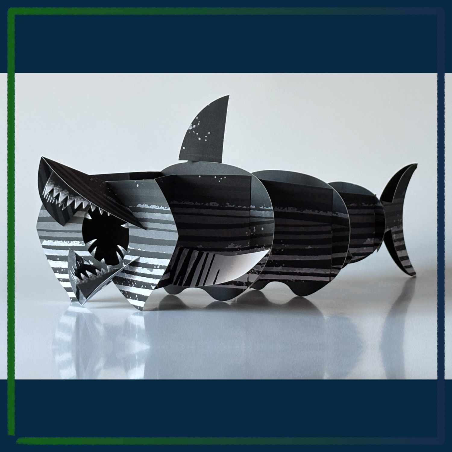Nicolas Codron - The Ancient Shark Pop-up Tunnel Book - 2026