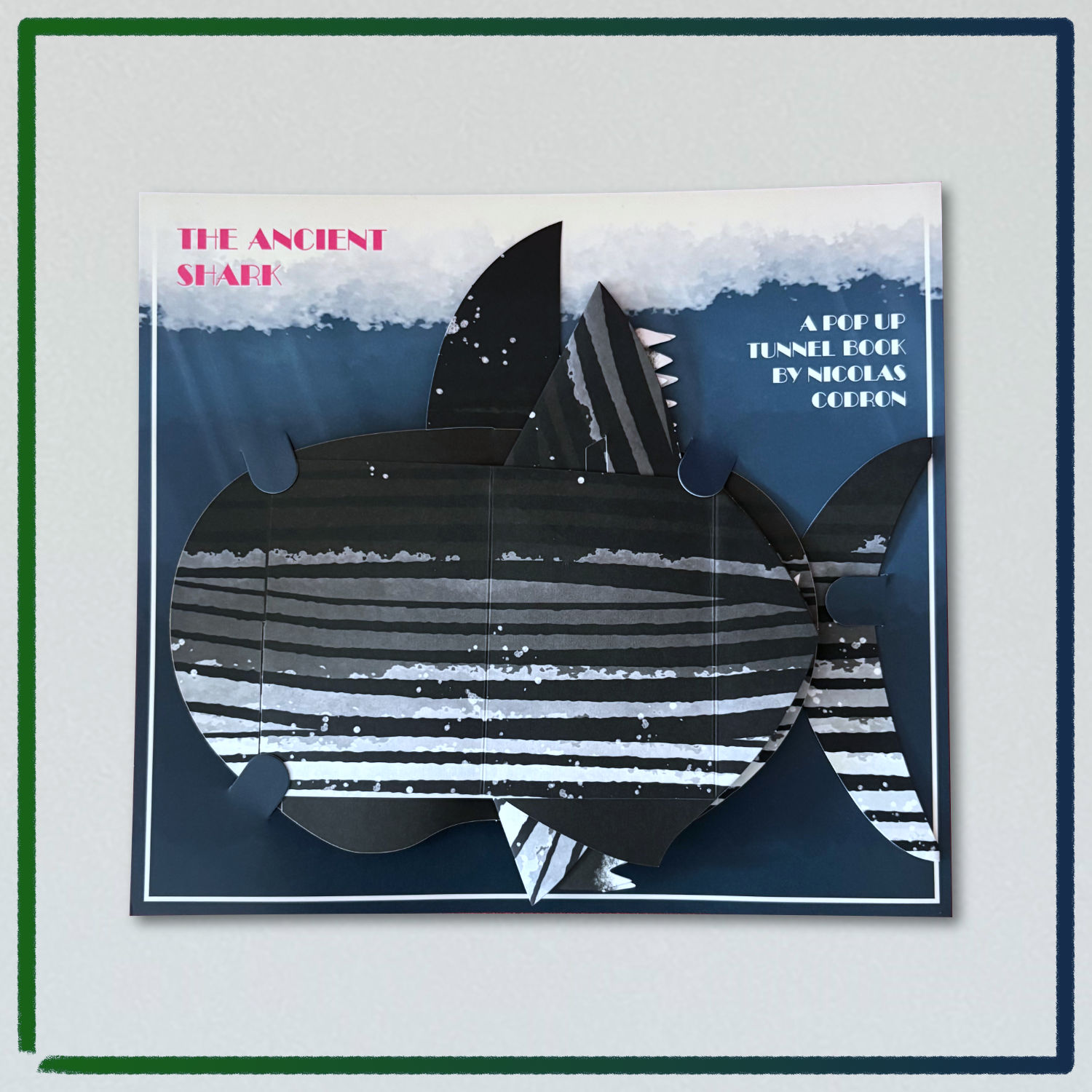 Nicolas Codron - The Ancient Shark Pop-up Tunnel Book - 2026